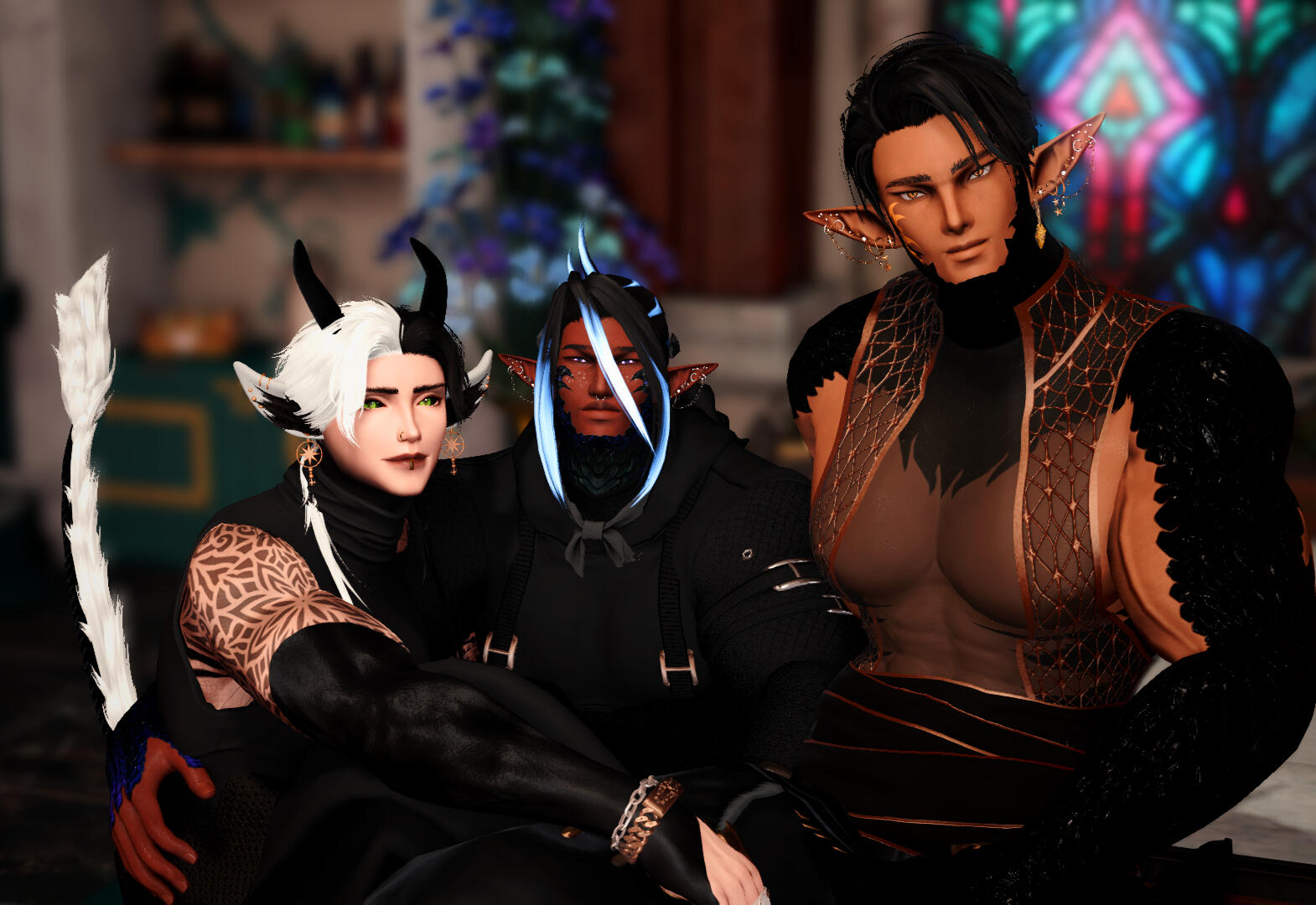 Draco, Itoh'ra, and Thandril